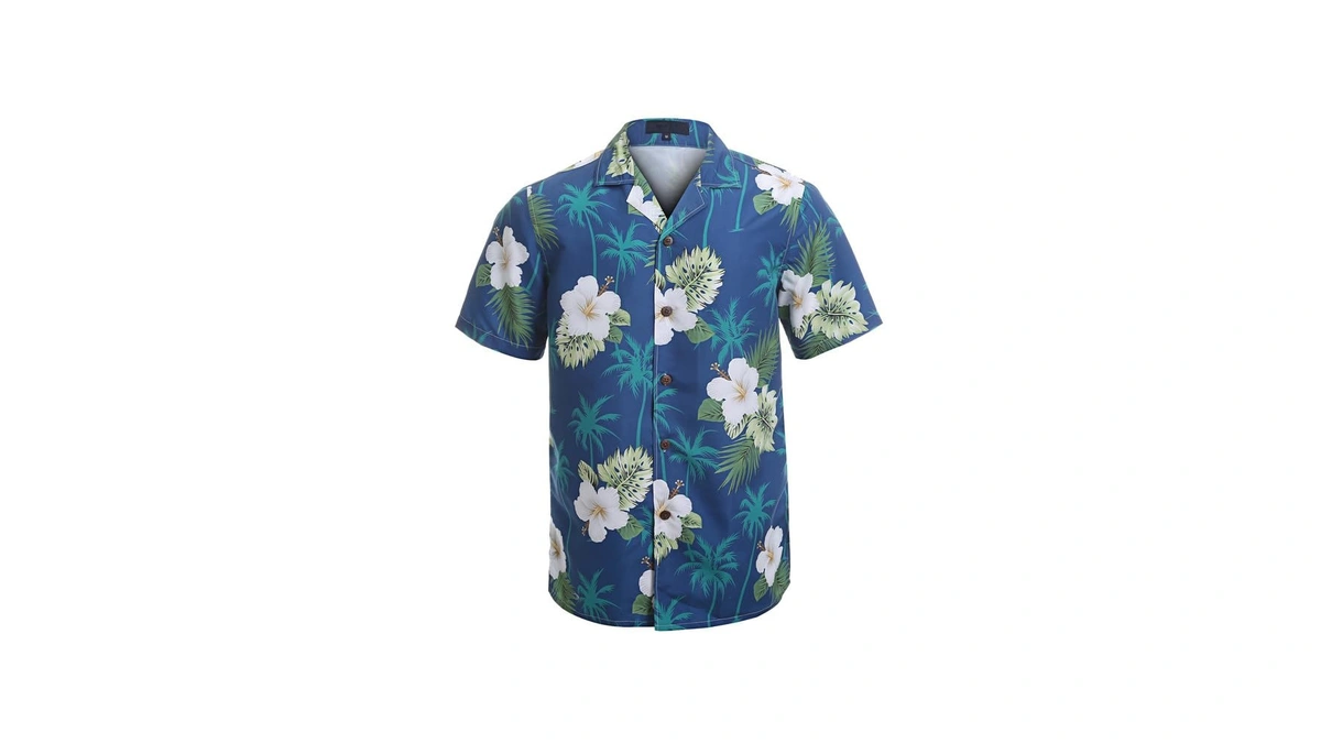 Hawaiian Shirts For Men Short Sleeve Regular Fit Mens Floral