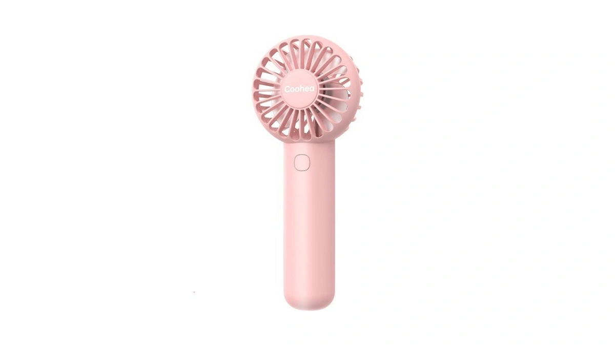 Coohea Mini Handheld Fan, Small Cute Design, 3 Powerful Speeds,