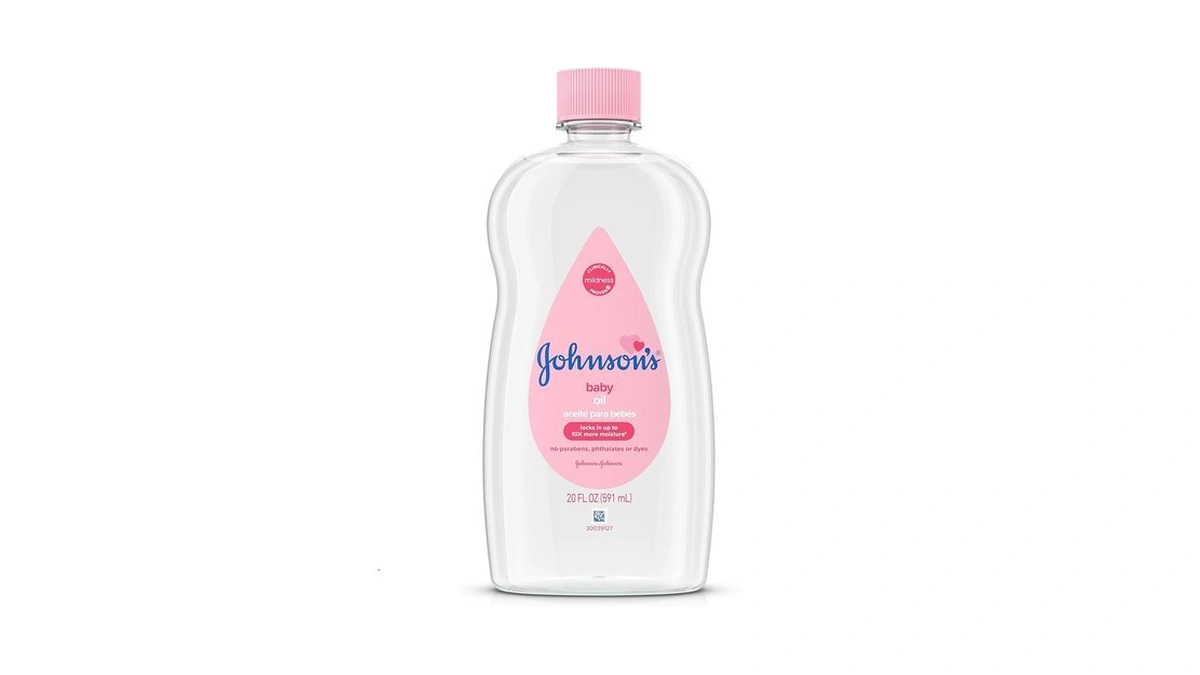 Johnson's Baby Oil, Pure Mineral Oil To Help Prevent Moisture