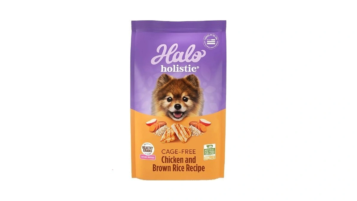 Halo Holistic Small Breed Dog Food, Cage Free Chicken &