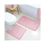 Bysure Bathroom Rugs Sets 2 Piece, Memory Foam Non Slip