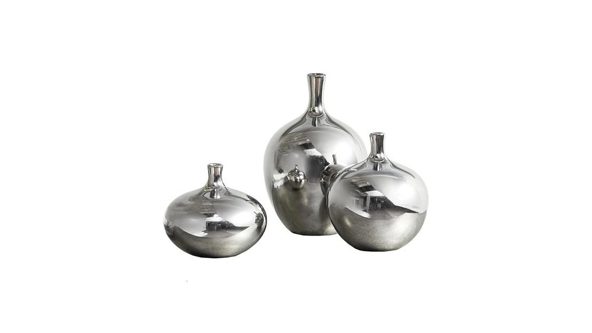 Madison Park Signature Ansen Ceramic Handmade Vase Set Home Décor