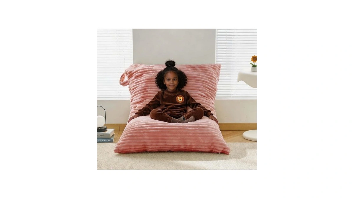 3 In 1 Kids Bean Bag Chair Bed Blanket For