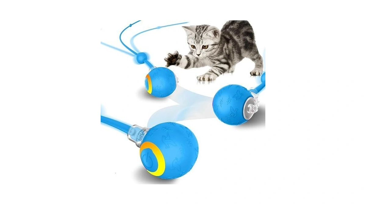 Hipibbo Smart Interactive Cat Dog Toys, Automatic Pet Toys For