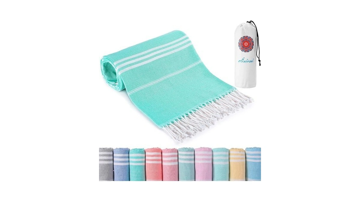 Turkish Beach Towels Quick Dry Sand Free Soft Absorbent Adult