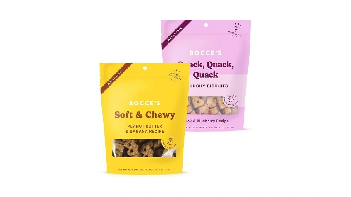 Bocce's Bakery Pb & Banana Cookie + Quack Quack Quack