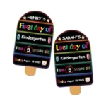 Petcee First Day Of School Sign - Reusable & Erasable