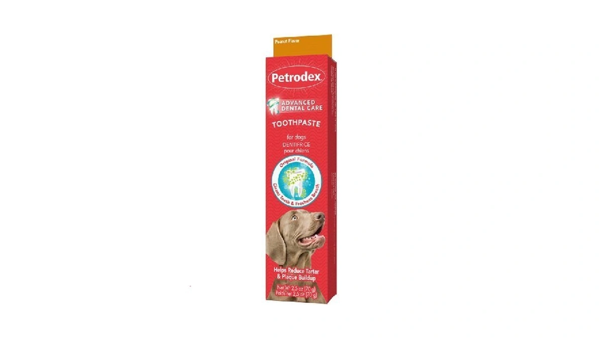 Petrodex Toothpaste For Dogs And Puppies, Cleans Teeth And Fights