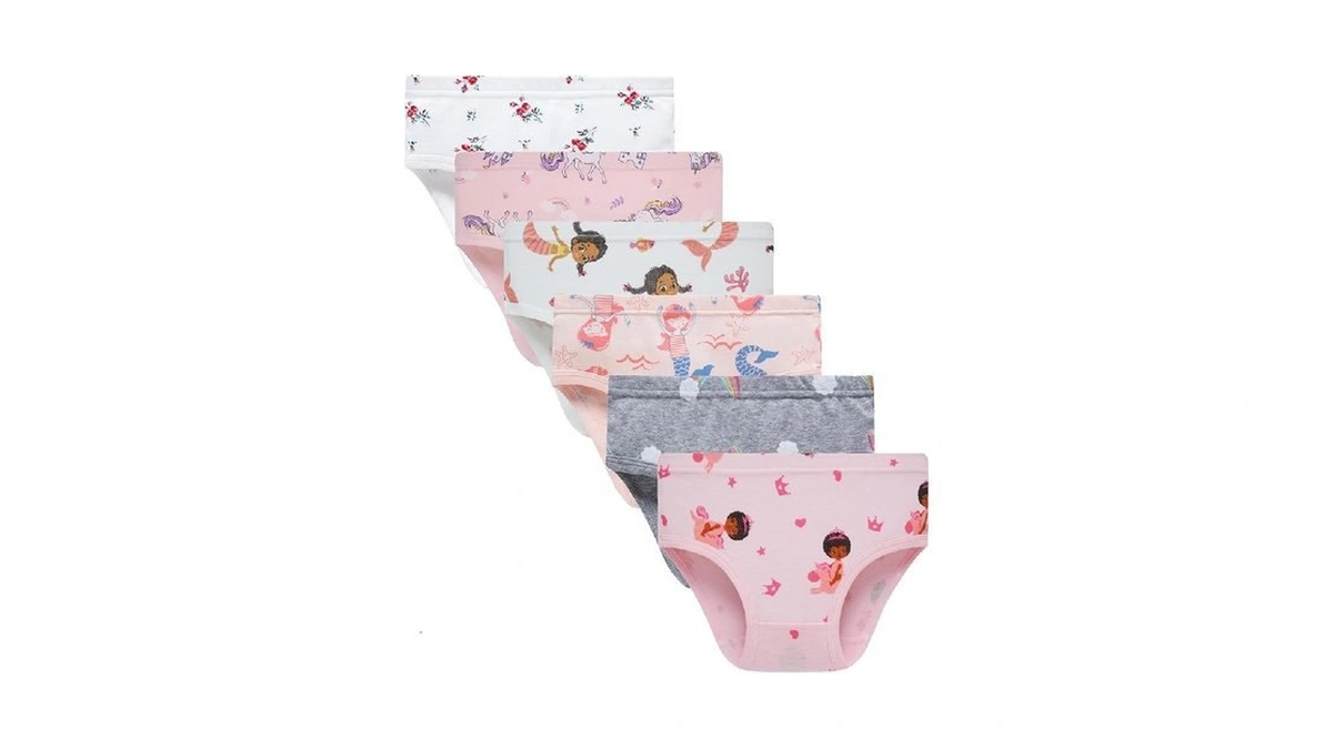 Boboking Girls Soft Flower Panties Kids Soft Underwear Toddler Cotton