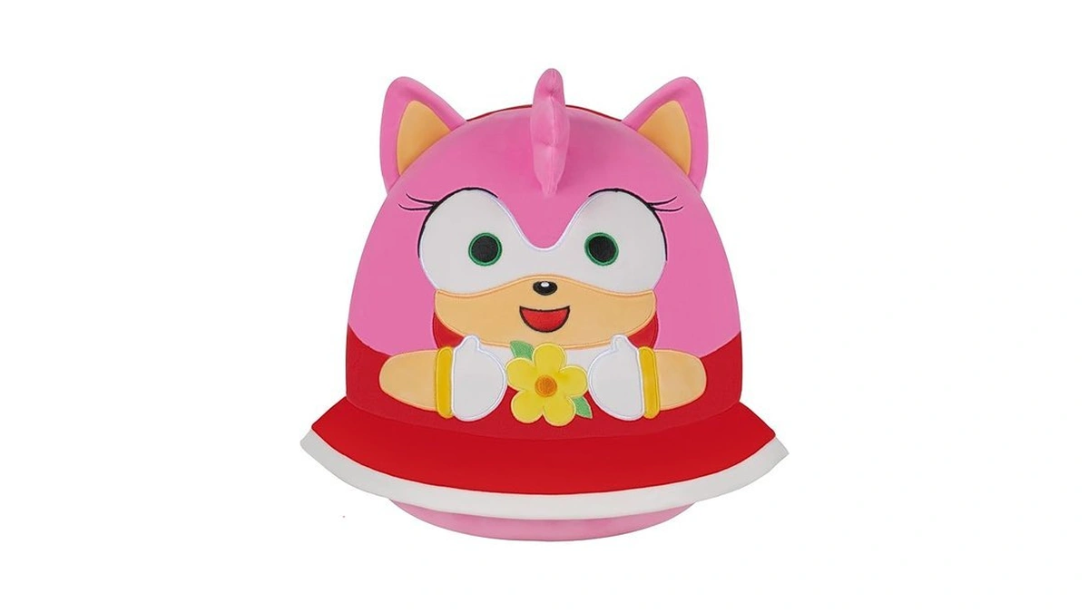 Squishmallows Original 14in “sonic The Hedgehog” Amy Rose Holding Flowers