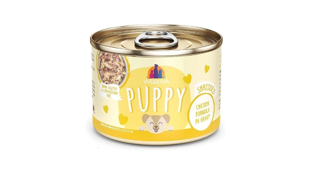 Weruva Puppy, Chicken Formula In Gravy, 6oz Can, Pack Of