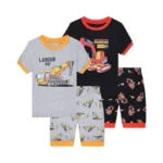 Benaive Pajamas For Boys, Summer Pjs For Boy Cotton Pajama,