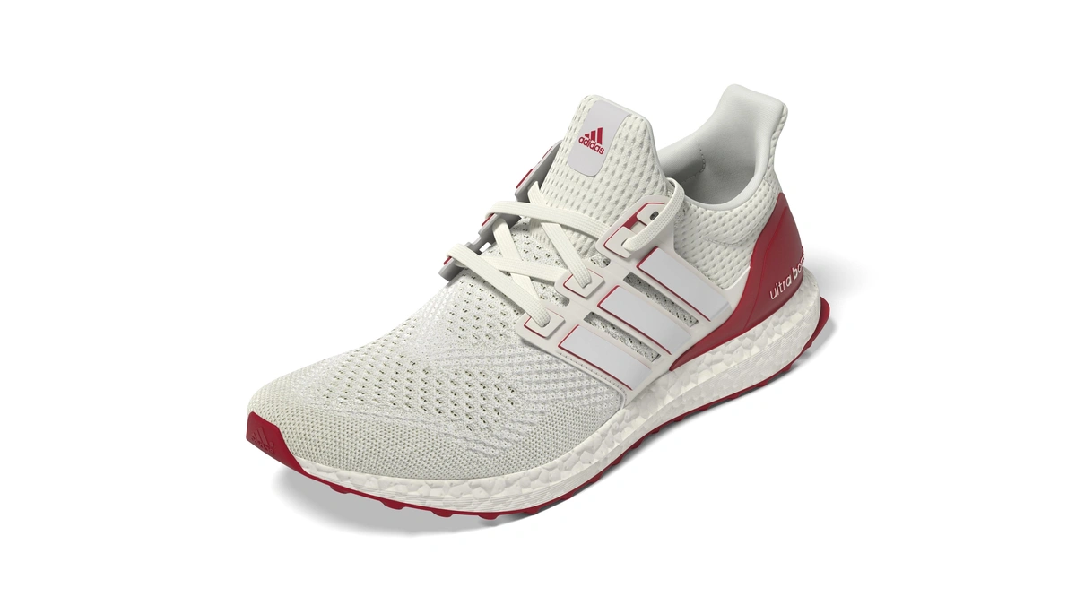 Adidas Men's Ultraboost 1.0, Chalk White/white/better Scarlet, 6.5