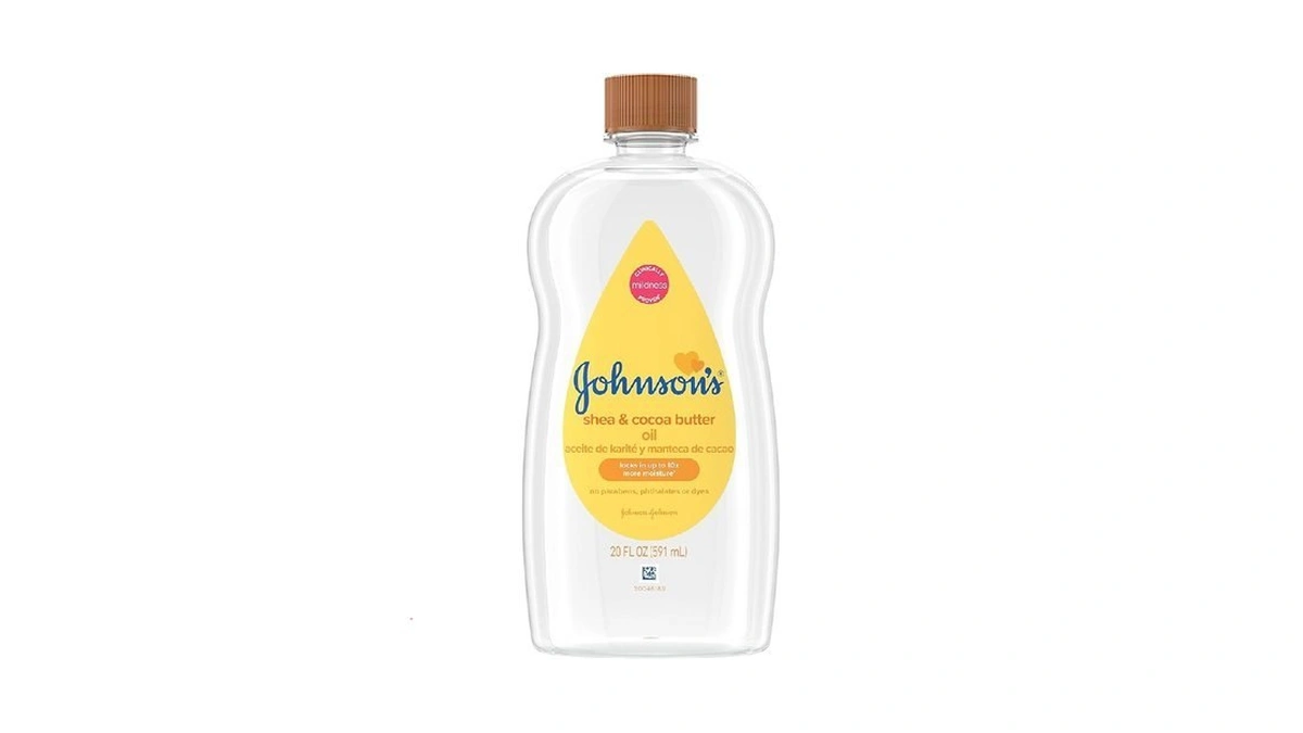 Johnson's Baby Oil, Mineral Oil Enriched With Shea & Cocoa