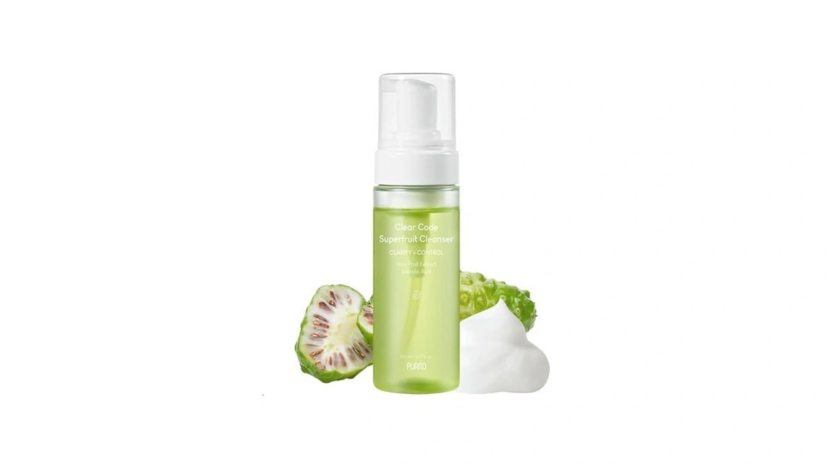 Purito Clear Code Superfruit Cleanser 150ml / 5.07 Fl. Oz.,