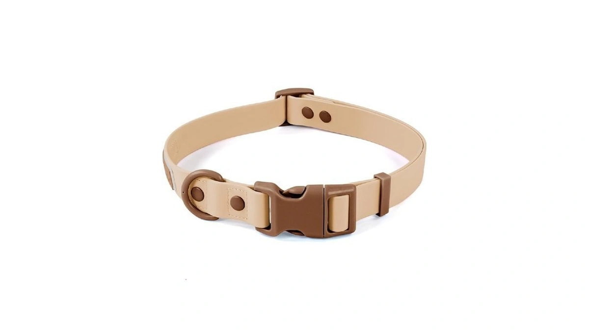 Wolfone Waterproof Dog Collar With Quick Release Buckle， Cute Adjustable