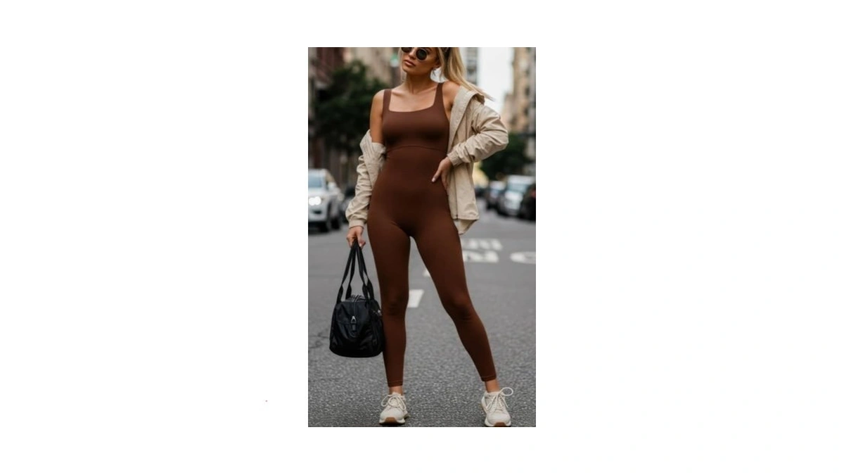 Popilush Bodysuit For Women Jumpsuit Built In Shapewear Women's Bodysuit