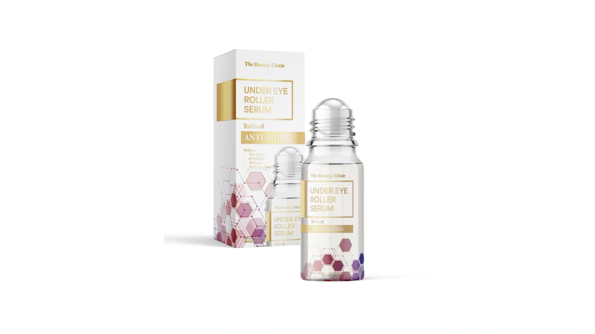 The Beauty Elixir Retinol Eye Roller For Puffy Eyes &