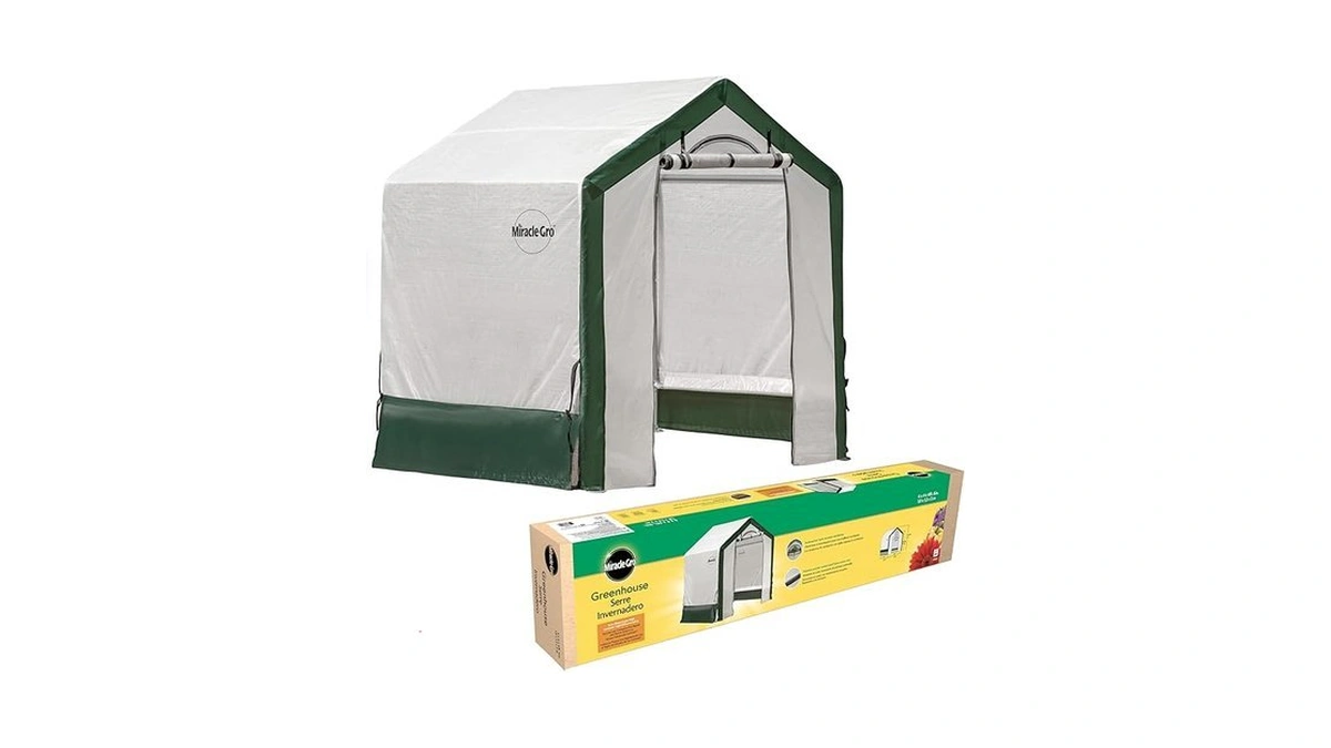 Miracle-gro 6' X 4' X 6' Outdoor Mini Walk-in Greenhouse