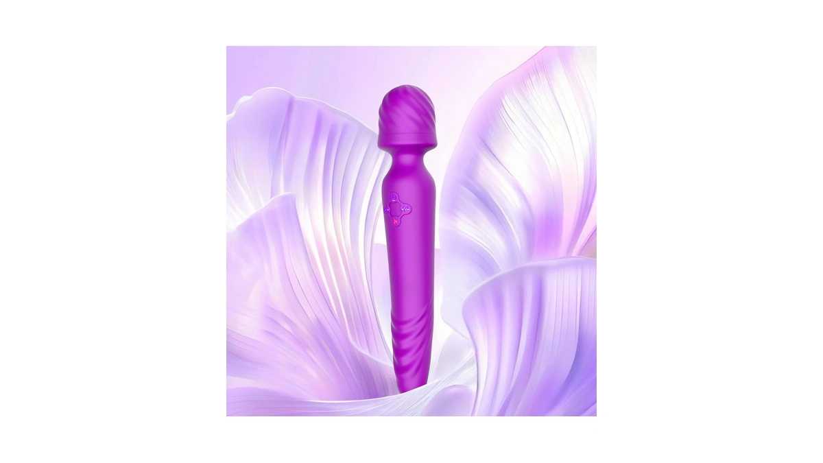 Fuechu Handheld Massager Cordless, Waterproof Usb Rechargeable With 20 Vibration