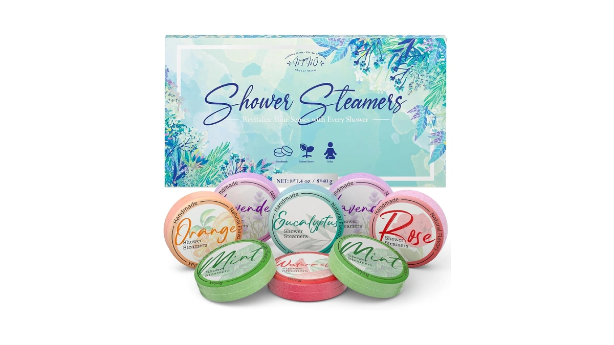 Shower Steamers Aromatherapy 8 Pack - Gifts For Women, Shower