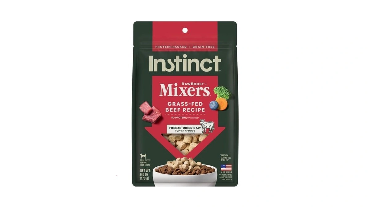 Instinct Rawboost Mixers, Freeze Dried Dog Food Topper, Grain-free Recipe