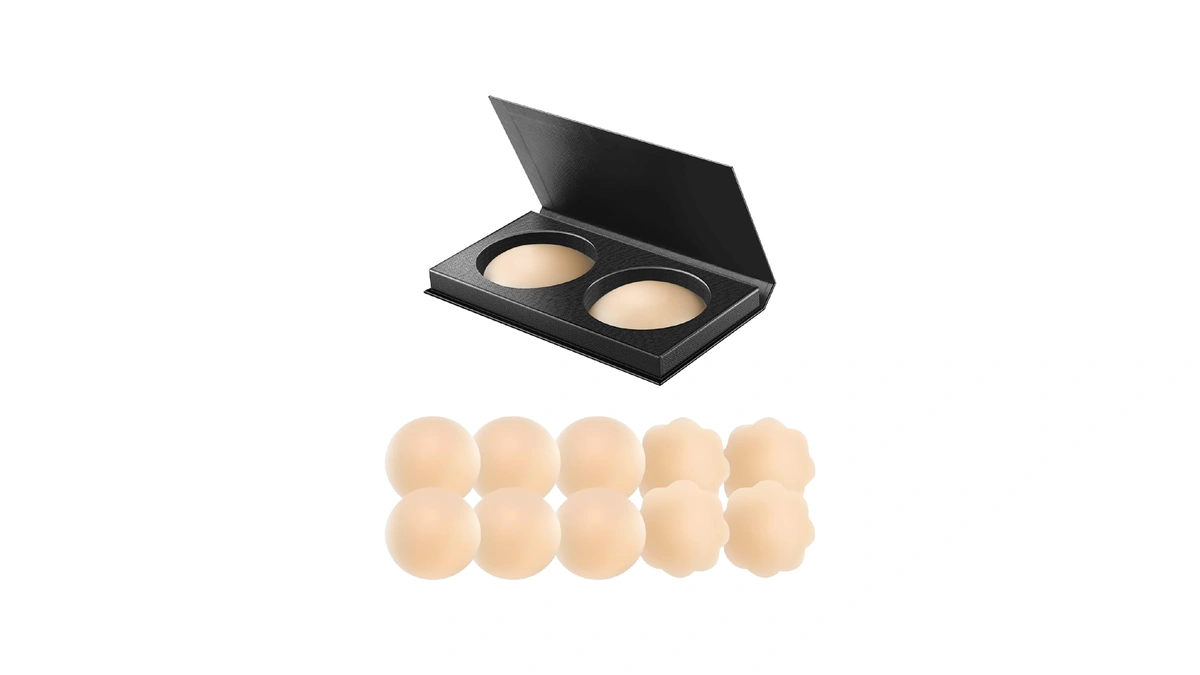 Voch Gala 5 Pairs Nipple Covers For Women Reusable -