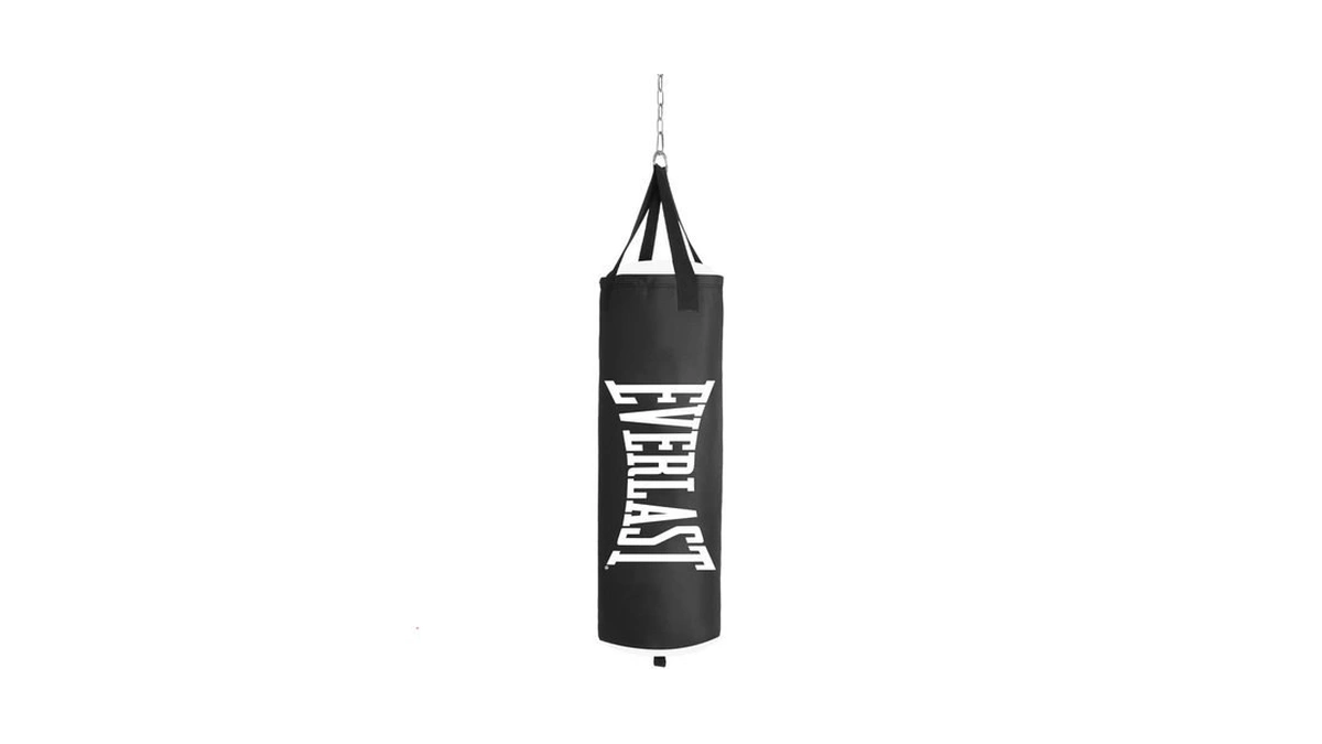 Everlast Core 60lb Heavy Bag – Filled Hanging Punching Bag