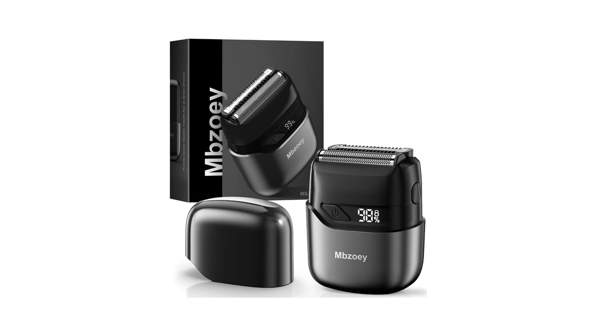 Mbzoey Electric Foil Shavers For Men: Mini Electric Razor For
