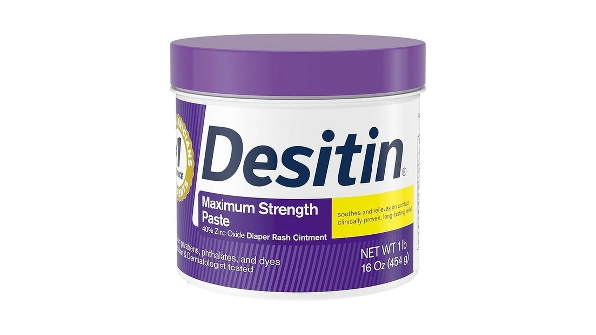 Desitin Maximum Strength Baby Diaper Rash Cream, 40% Zinc Oxide