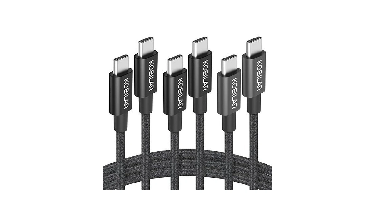 Kobilar Usb C To Usb C Cable,60w 3a Fast Charging