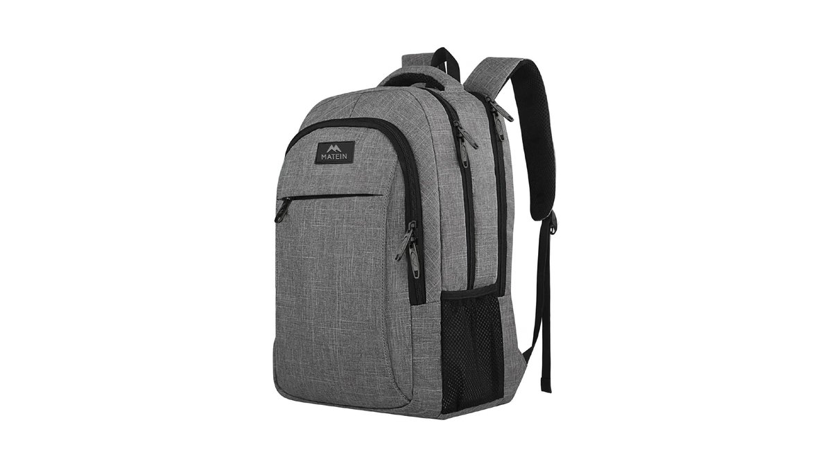 Matein Travel Laptop Backpack, Business Anti Theft Slim Sturdy Laptops