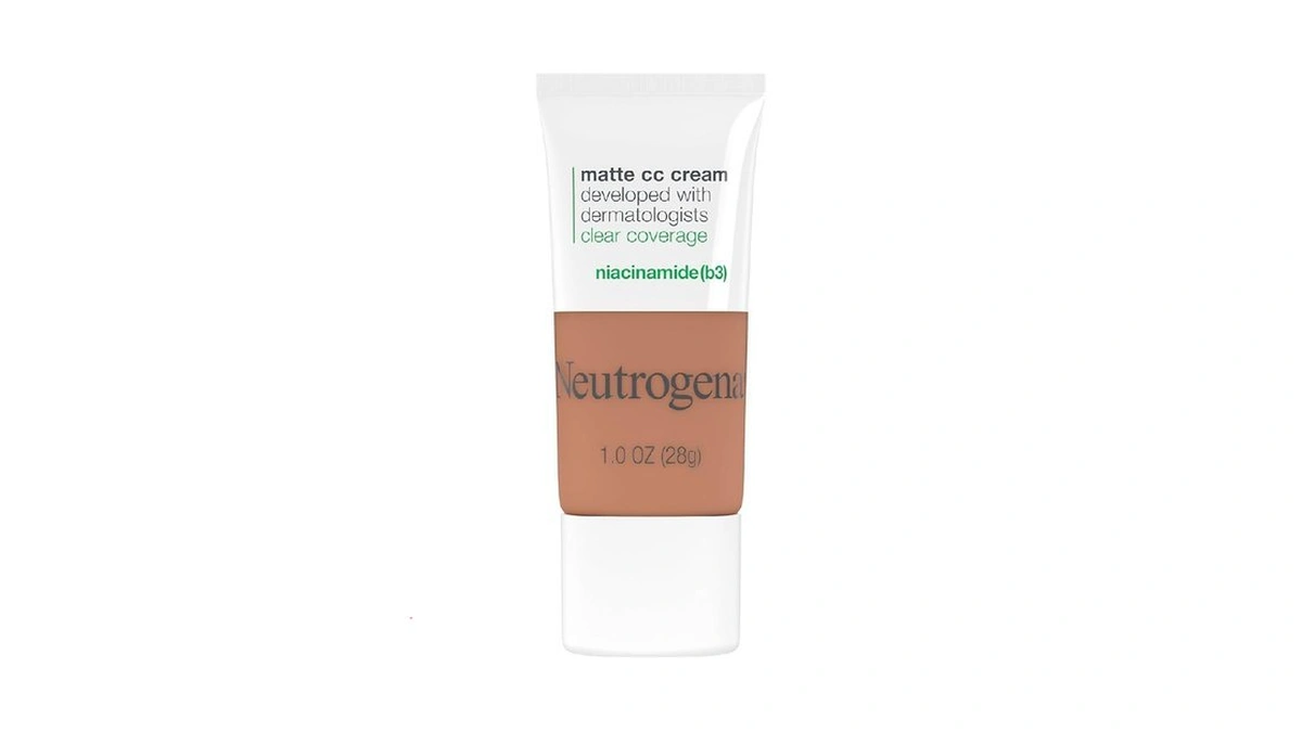 Neutrogena Clear Coverage Flawless Matte Cc Cream, Full-coverage Color Correcting