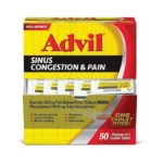 Advil Sinus Congestion And Pain, Sinus Relief Medicine, Pain Reliever