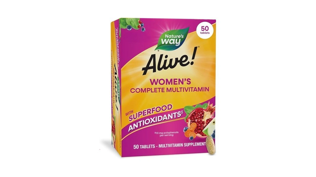 Nature's Way Alive! Complete Multivitamin For Women, Daily Women’s Vitamin