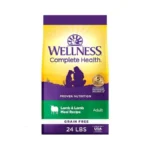 Wellness Complete Health Adult Dry Dog Food, Grain Free Kibble,