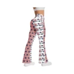 Max Tsolmon Women American Flag High Waist Flared Leggings, Usa