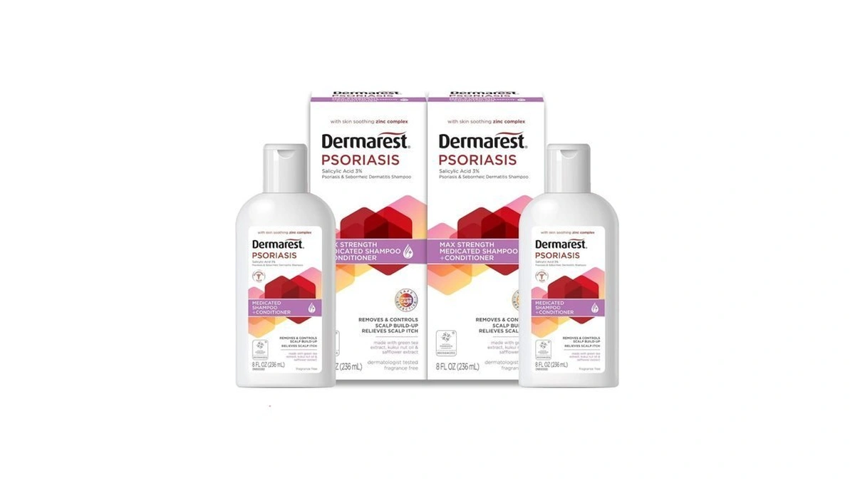 Dermarest Medicated Psoriasis Shampoo & Conditioner, With Salicylic Acid &