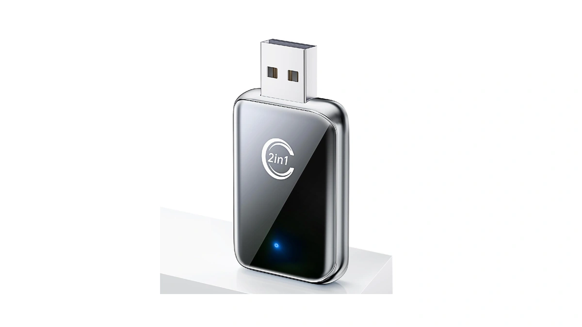 Wireless Carplay Adapter For Iphone, Convert Wired Car Play To