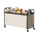 Storageworks Toy Box With Wheels For Kids, 135l Large Toy