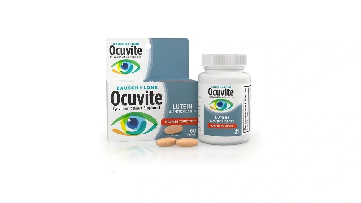 Ocuvite Eye Vitamin & Mineral Supplement, Lutein & Antioxidant Vitamins