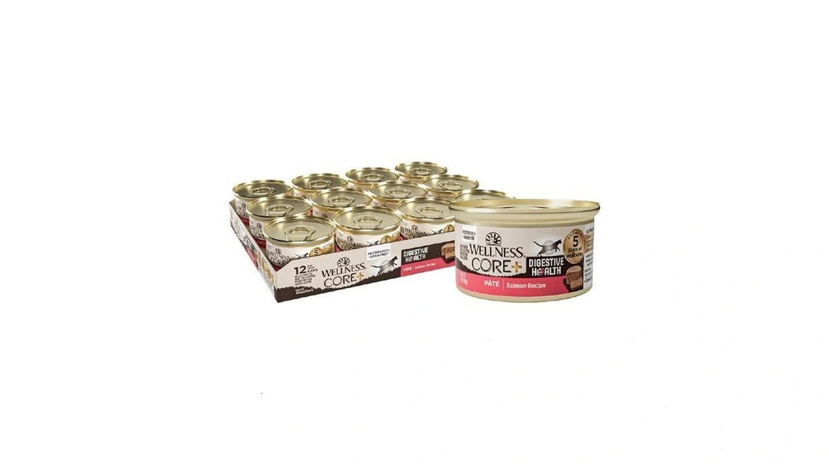 Wellness Core+ Digestive Health Pate Adult Canned Wet Cat Food,