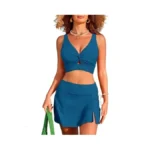 Dokotoo Modest Swimsuits For Women's Bathing Suit Adjustable 2026 Swim