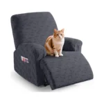 Taococo Recliner Cover 3 Pieces Recliner Chair Covers, Stretch Jacquard