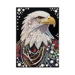 Ajepon Eagle Pearl Painting Kits For Adults - Special Shape