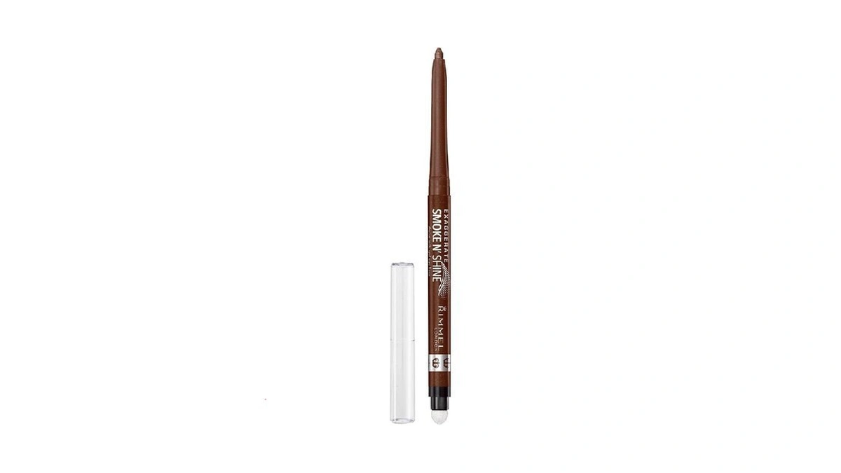 Rimmel London Exaggerate Smoke N' Shine Eye Definer Eyeliner, Long-wearing,