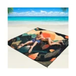 Wiwigo Beach Blanket Waterproof Sandproof Beach Mat 79" X 83"/10'x9'for