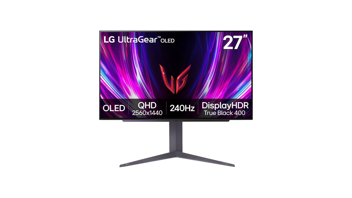 Lg ‎27gs93qe 27-inch Ultragear Oled Gaming Monitor Qhd 1440p 240hz