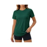Mapick Workout Tops For Women High Side Slit T-shirt Soft