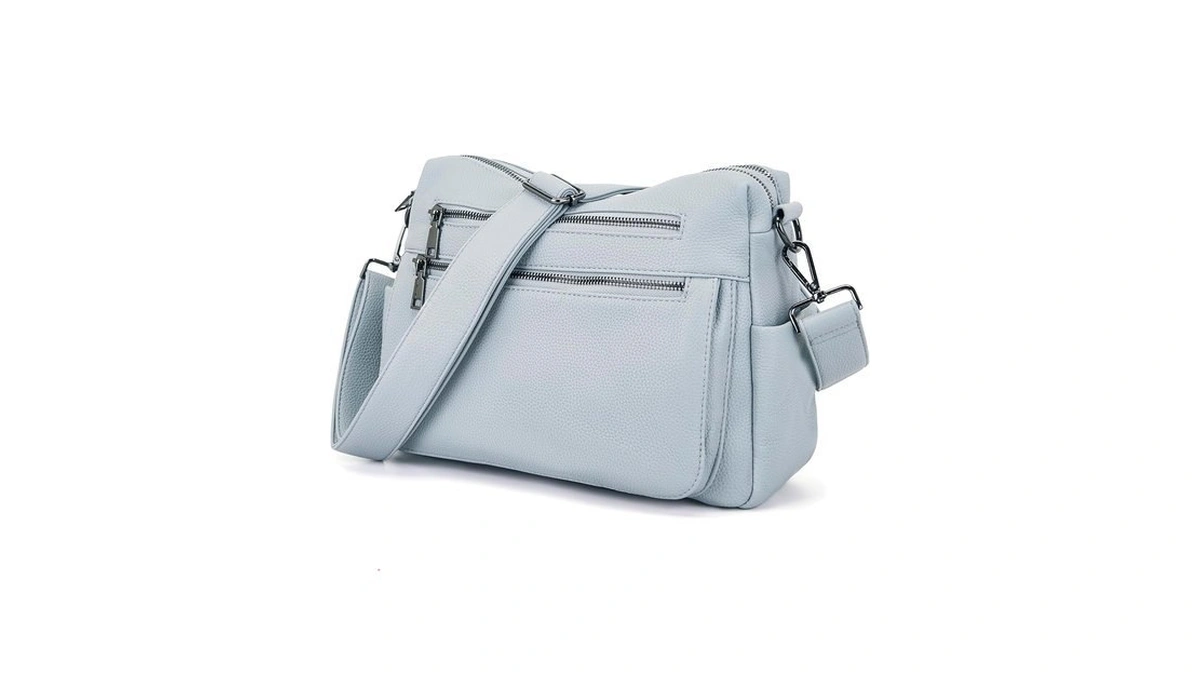 Yzaoll Large Crossbody Shoulder Bag For Women Vegan Leather Tote